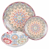18-Piece Exotic Style Porcelain Dinnerware Set - Casablanca Pattern Offers