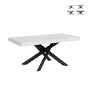 Volantis Modern Extendable Dining Table for 18 People, 90×180-440 Promotion