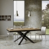 Volantis Evolution Extendable Dining Table, Modern Industrial Design, 90×160-420 Promotion