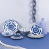 The Blue Japanese Oriental Style 18-Piece Dinnerware Set Model