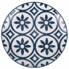 18-Piece Dinnerware Set in Mediterranean Design Porcelain Paxos Catalog