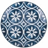18-Piece Dinnerware Set in Mediterranean Design Porcelain Paxos Bulk Discounts