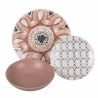 18-Piece Boho-Bohemian Porcelain Dinnerware Set Sale