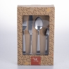 24-Piece Stainless Steel Tableware Set for Kitchen and Restaurant, Park Avenue Choice Of