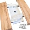Extendable Dining Table 90x40-196 Everyday Small Evolution Sale