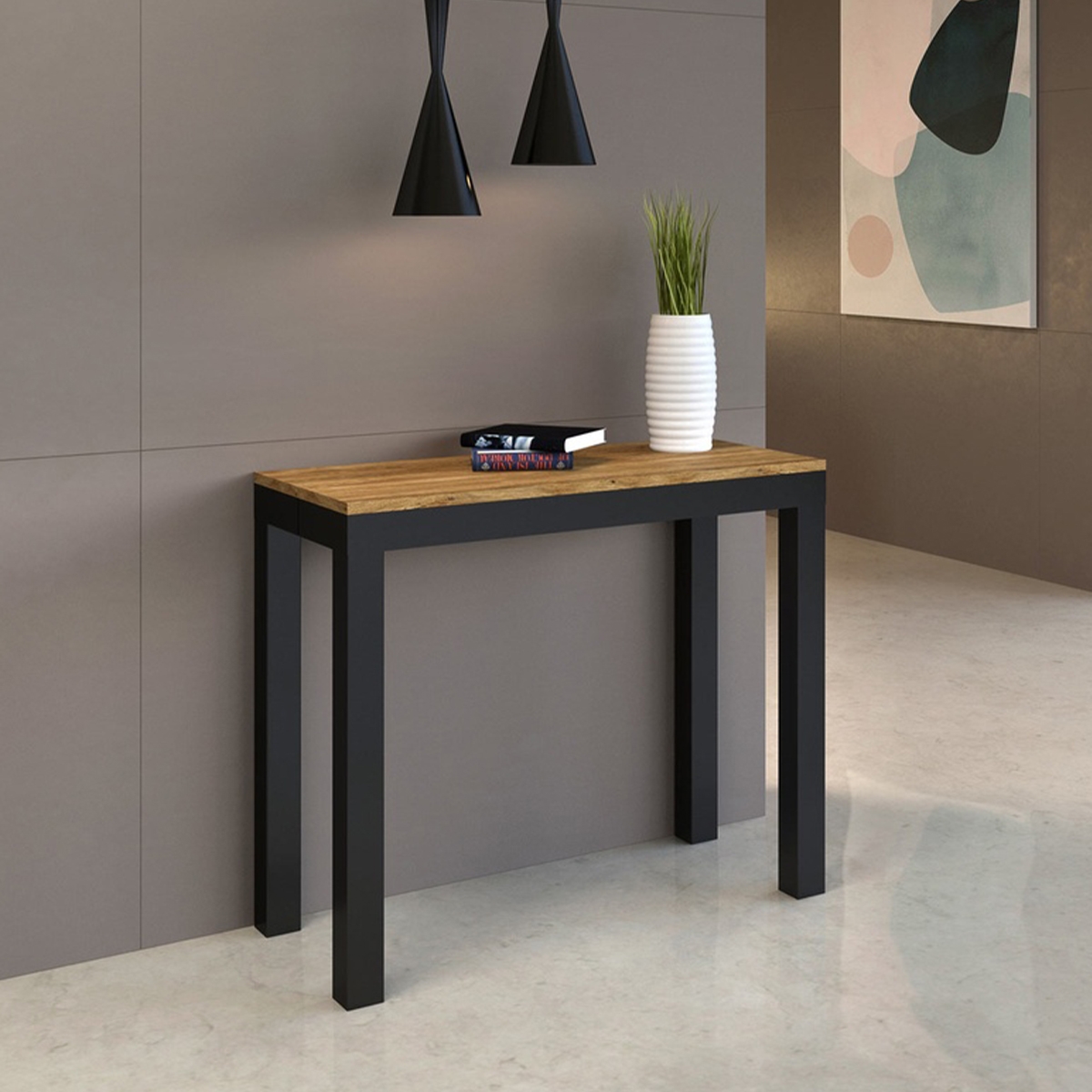 Extendable Dining Table 90x40-196 Everyday Small Evolution Promotion