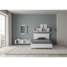 Queen Bed 120x200 with Storage and High Headboard Demas Sale