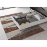 Queen Bed 120x200 with Storage and High Headboard Demas Discounts