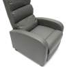 Reclining relax armchair with imitation leather footrest Alice Buy