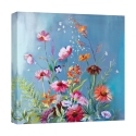 Colorful Floral Canvas Print Pick of the Day by Nel Whatmore Promotion