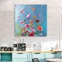 Colorful Floral Canvas Print Pick of the Day by Nel Whatmore On Sale