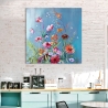 Colorful Floral Canvas Print Pick of the Day by Nel Whatmore On Sale