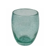 Set of 6 Blue Table Glasses for Water in Blown Glass Acapulco Ocean Choice Of
