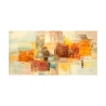 Modern Abstract Canvas Print - Summer Lights by Lucas Offers