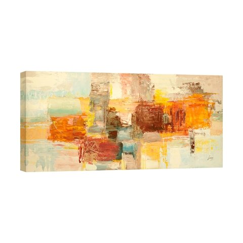 Modern Abstract Canvas Print - Summer Lights by Lucas Promotion