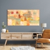 Modern Abstract Canvas Art "Vibrazioni d'estate" by Lucas On Sale