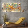 Modern Abstract Canvas Print "Rivoluzione colorata" by Lucas On Sale