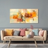 Modern Abstract Canvas Print - Summer Lights by Lucas Sale