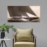 Vintage J Class Sailboat Print, 1934 by Edwin Levick Sale