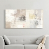 Beige and White Abstract Canvas Print Natural Ludwig Maun Sale