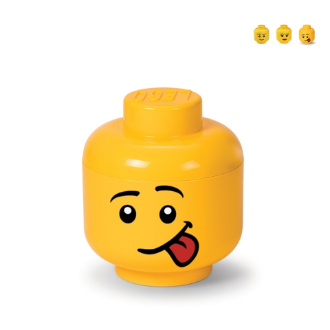 Small container shaped like a head LEGO Storage Head S Promotion