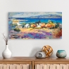 Mediterranean Coast Seascape Canvas Print by Luigi Florio On Sale
