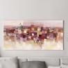 Contemporary Abstract Canvas Art "Sognando Roma" by Luigi Florio Sale