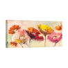 Colorful Floral Canvas Print "Nel vento" by Luigi Florio Promotion