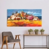 Canvas Print Landscape Countryside Borgo sul Mare by Luigi Florio On Sale