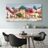 Canvas Print Mediterranean Country Seascape Boats by Luigi Florio Sale