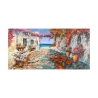 Canvas Art Coastal Village Mediterranean Piazzetta by Luigi Florio Offers