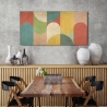 Modern Abstract Canvas Print Northern Summer by Sandro Nava Sale
