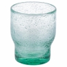 Set of 6 Handmade Green Glass Water Tumblers - Unico Greenery Collection Discounts