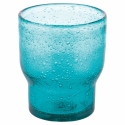 Set of 6 Handmade Green Glass Water Tumblers - Unico Greenery Collection Catalog
