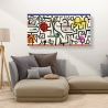 Abstract Art Print on Canvas "Rich Harbour" by Paul Klee Sale