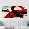 Modern Contemporary Abstract Print on Canvas Ride the Tiger Jim Stone Sale