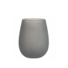 Set of 6 Grey 600ml Drop-Shaped Table Glasses - Happy Hour Stones Catalog