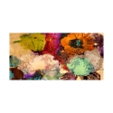 Floating Flowers Abstract Floral Canvas Print by Jim Stone Offers