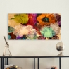 Floating Flowers Abstract Floral Canvas Print by Jim Stone On Sale