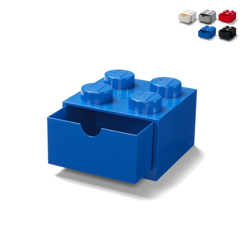 Storage container with drawer LEGO Desk Drawer 4 bottoncini Promotion
