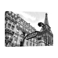 Black and White Canvas Art Print Metropolitain Paris Pangea Images Promotion