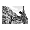 Black and White Canvas Art Print Metropolitain Paris Pangea Images Offers