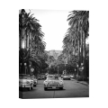 Black and White Canvas Photo Print of Boulevard in Hollywood Promotion