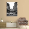 Black and White Canvas Photo Print of Boulevard in Hollywood Sale