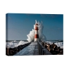 Photographic Canvas Print Lighthouse in the Mediterranean Sea Promotion