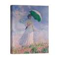 Canvas Print Woman with a Parasol by Claude Monet Promotion