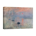 Canvas Print Impression, Sunrise by Claude Monet Promotion