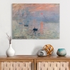 Canvas Print Impression, Sunrise by Claude Monet On Sale