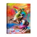 Modern Pop Art Canvas Print Napoleon 2.0 by Eric Chestier Promotion