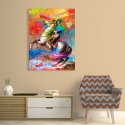 Modern Pop Art Canvas Print Napoleon 2.0 by Eric Chestier On Sale